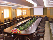 实木会议台 Solid Wood Conference Table