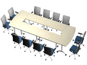 板式会议台 MFC Conference Table